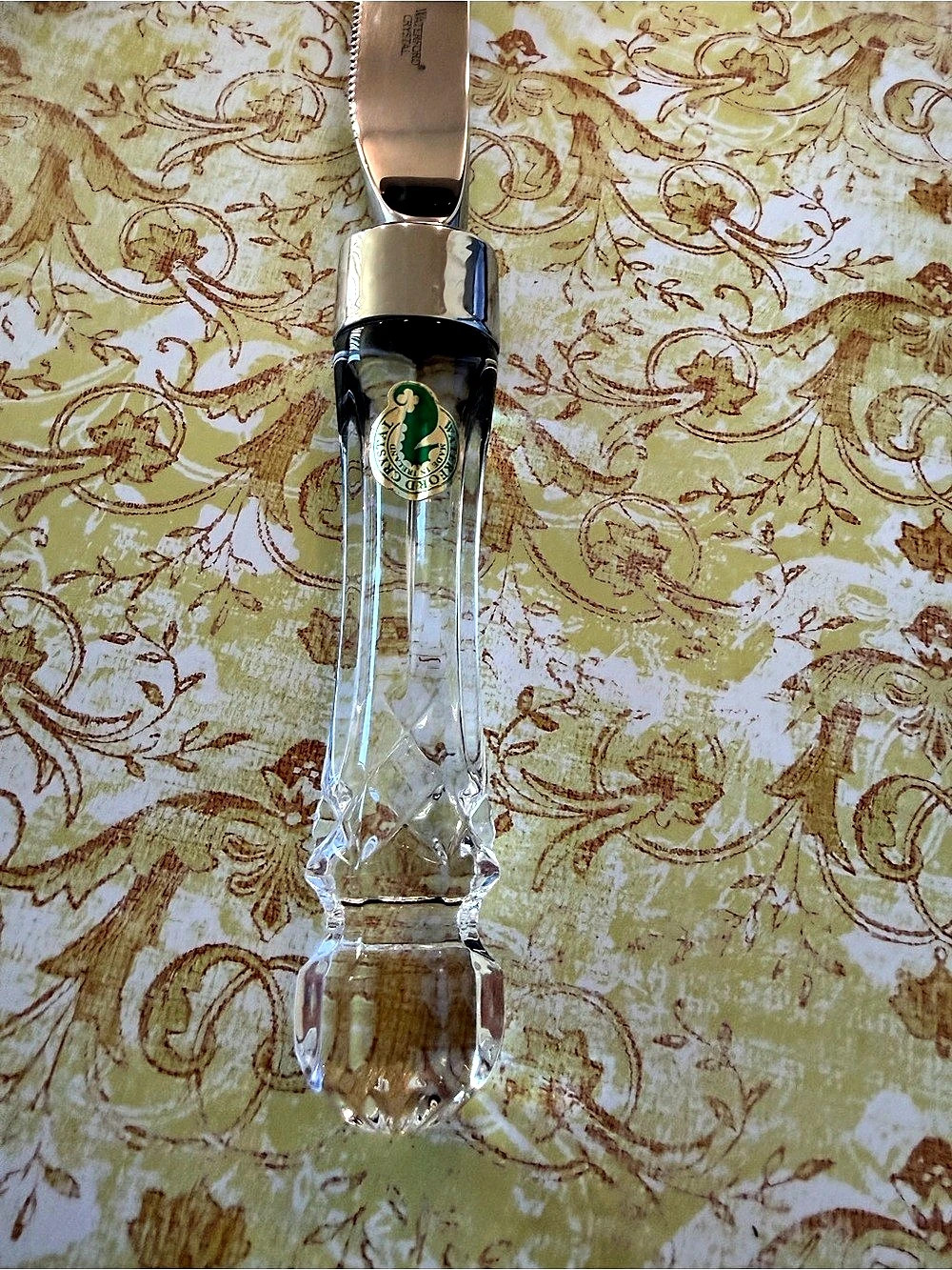 Waterford Crystal Lismore Bridal Knife Crystal Bridal Knife Wedding PRELOVED